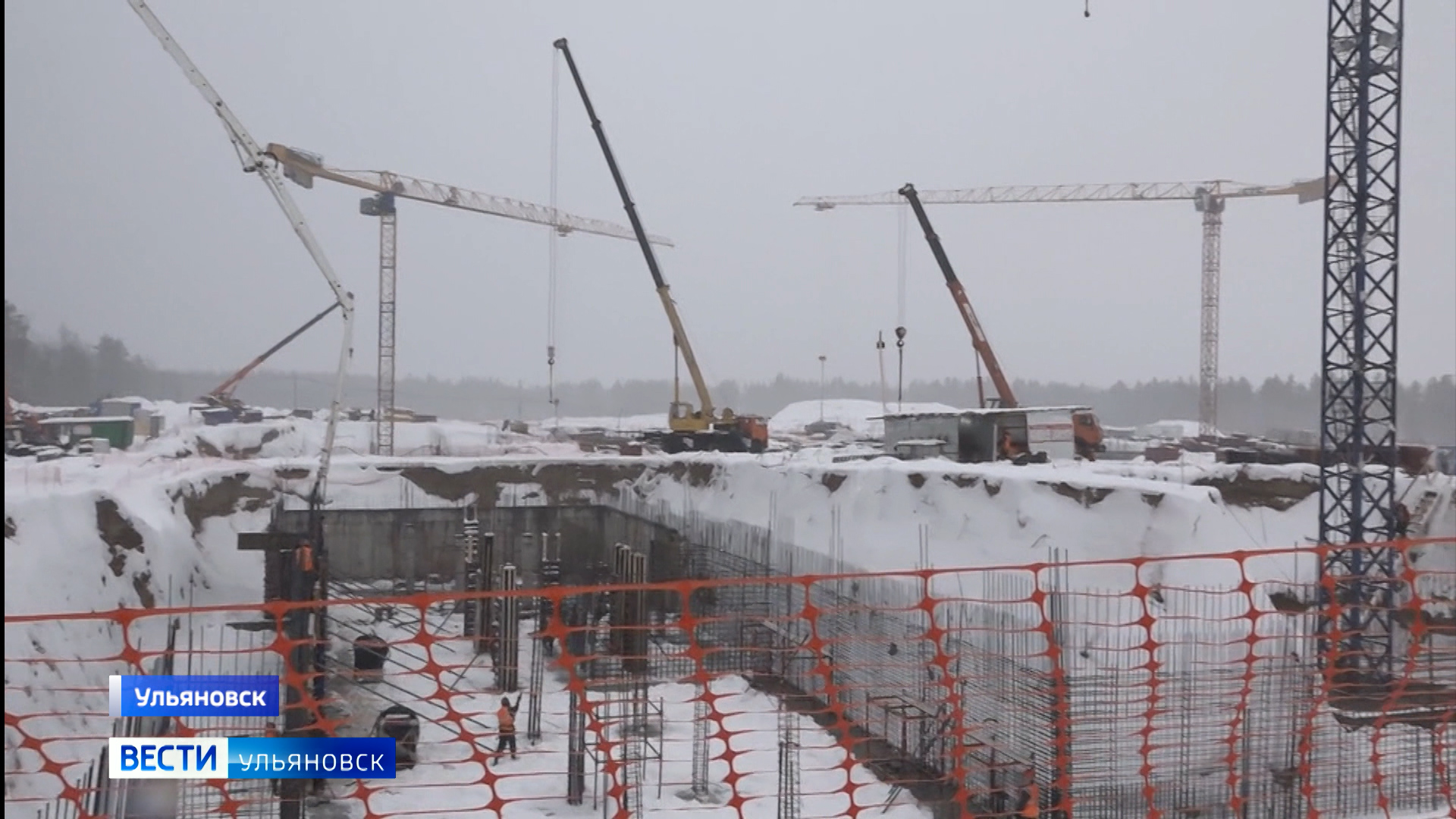 В регионе полным ходом идёт строительство нового гвардейского Суворовского  военного училища — ГТРК ВОЛГА Ульяновск